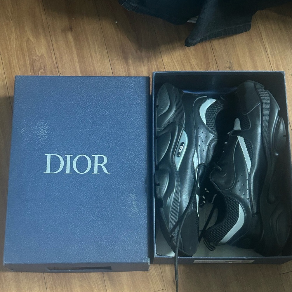Black Christian Dior Sneakers